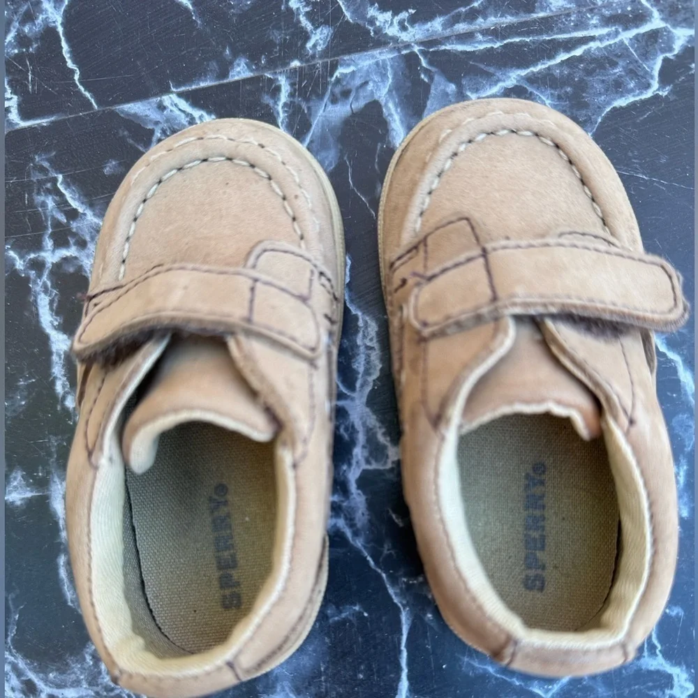 Tan Kids Shoes